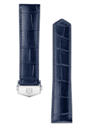 TAG Heuer Carrera 42MM Blue Alligator Leather Strap - OM Luxury