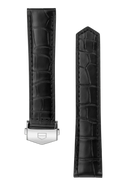 Carrera 39MM Black Alligator Leather Strap - OM Luxury