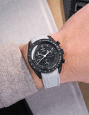 MoonSwatch Mission to The Moonphase - New Moon (Rubber Strap) - OM Luxury